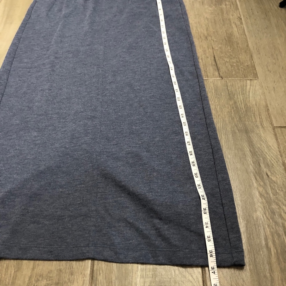 Uniqlo maxi skirt new without tags blue size Medium - Picture 5 of 9